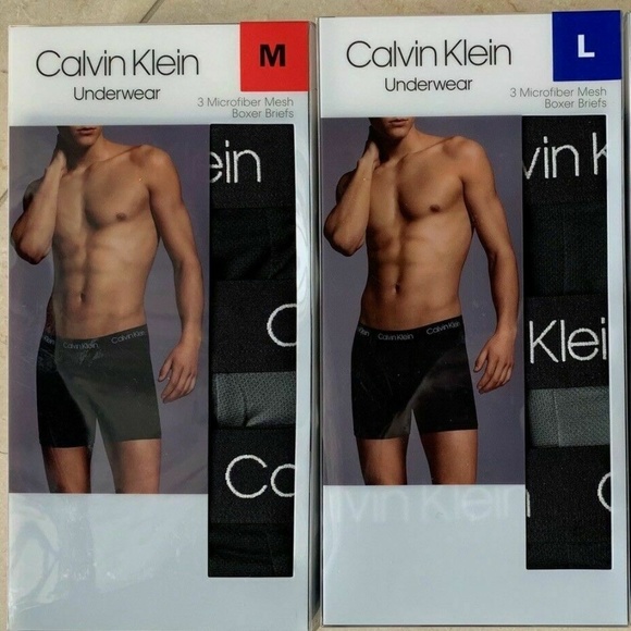 calvin klein microfiber mesh boxer brief